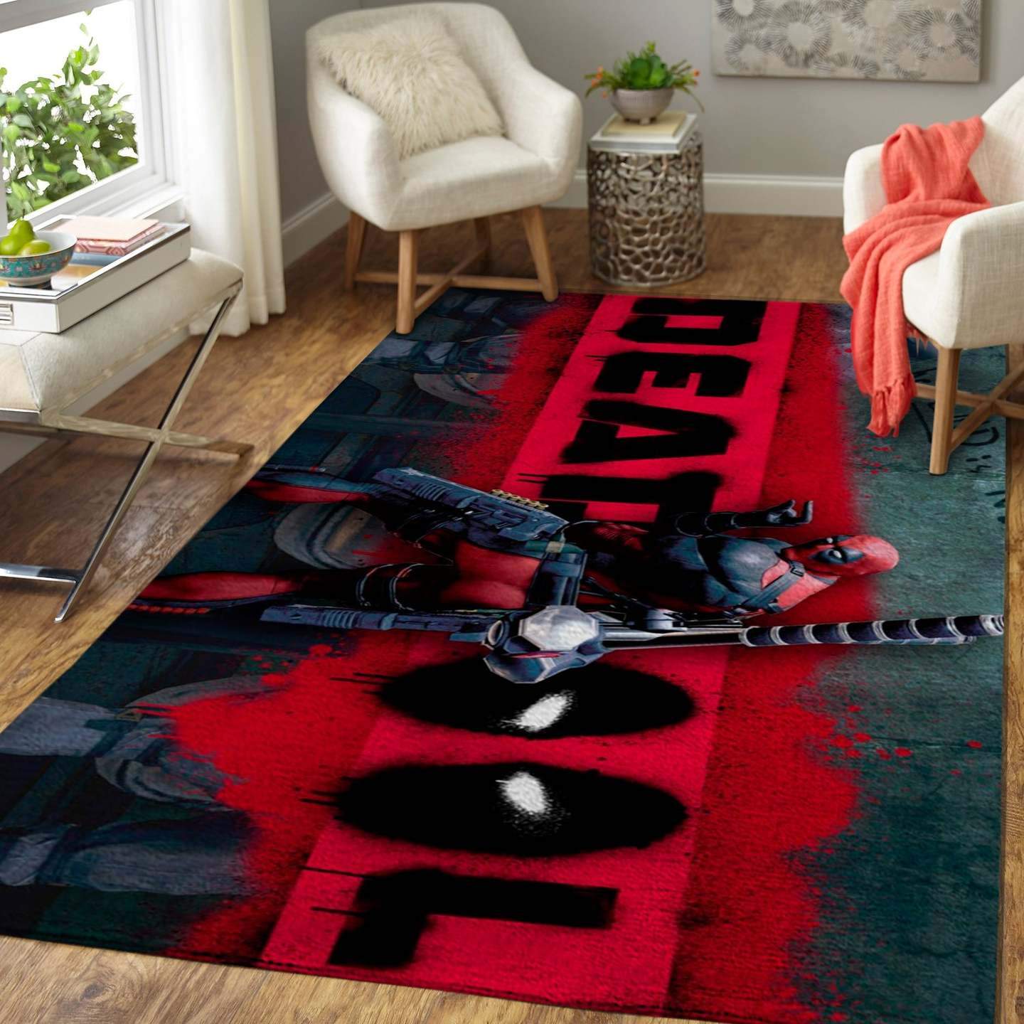 Deadpool Area Limited Edition Rug -  Chussin | Home Decor Easily