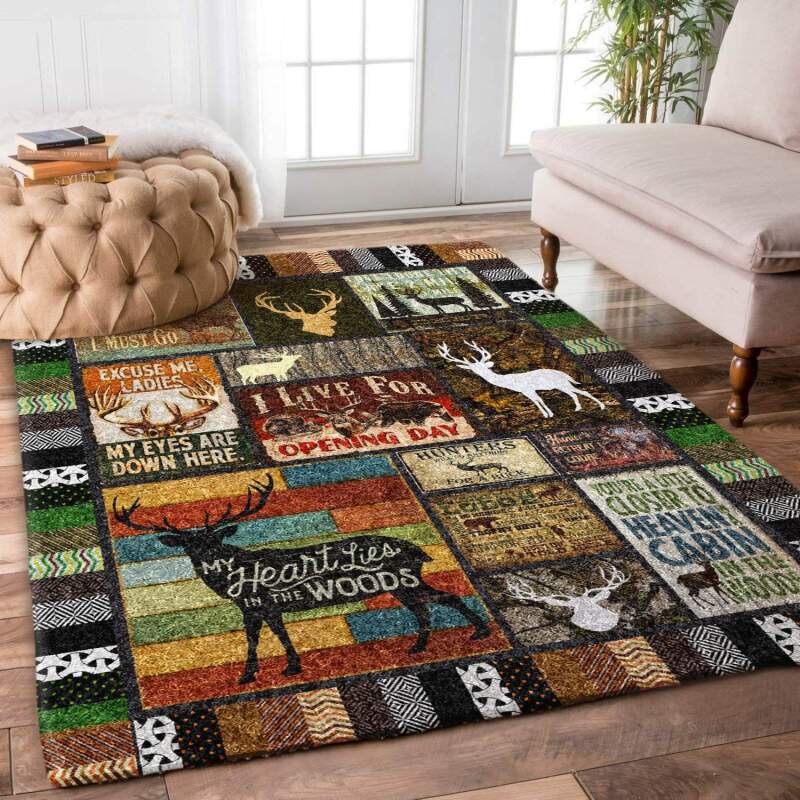 Deer Limited Edition Rug -  Chussin | Home Decor Easily