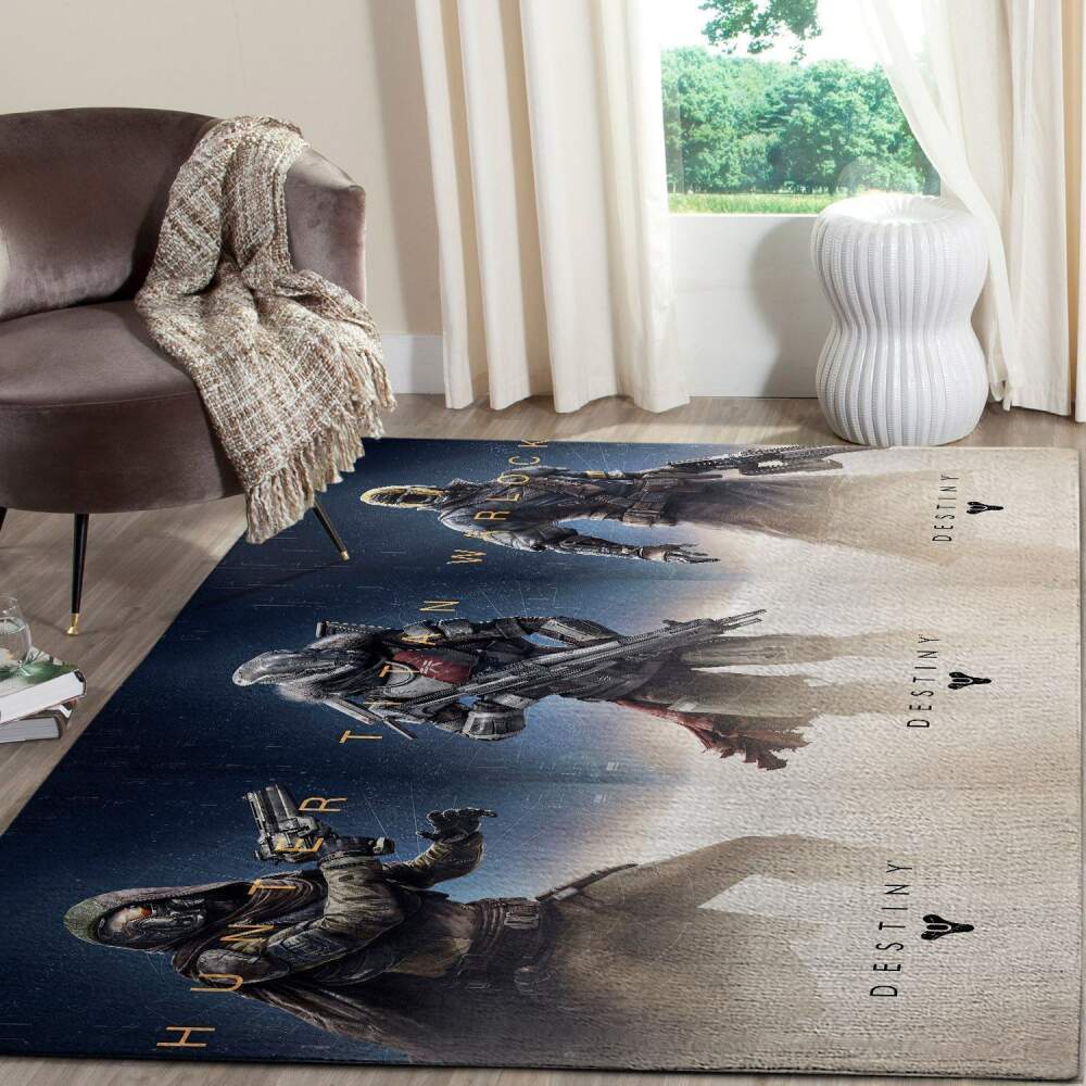 Destiny Area Rug Gaming Gamer Regtangle V1515  Chussin | Home Decor Easily