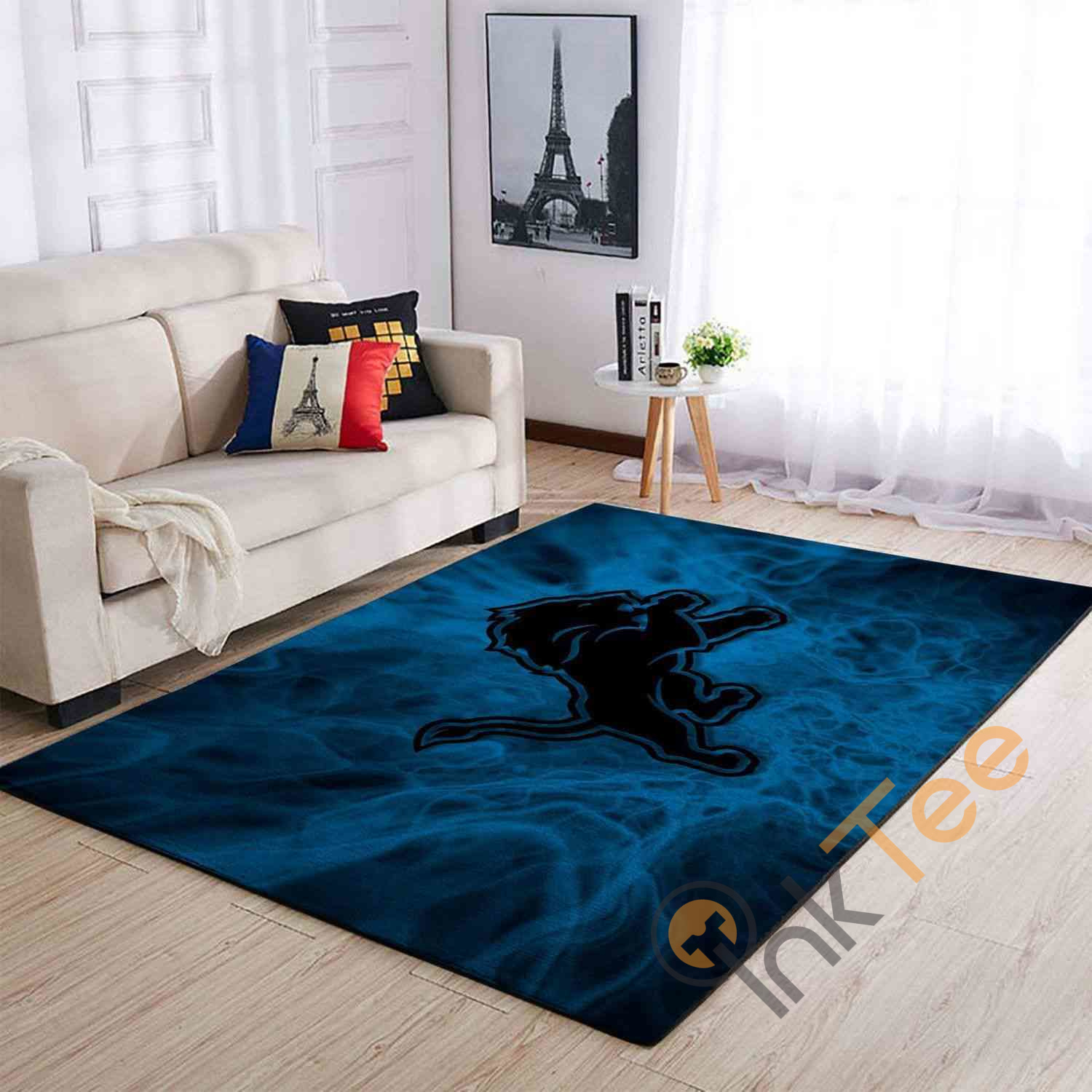 Detroit Lions Area Rug -  Chussin | Home Decor Easily
