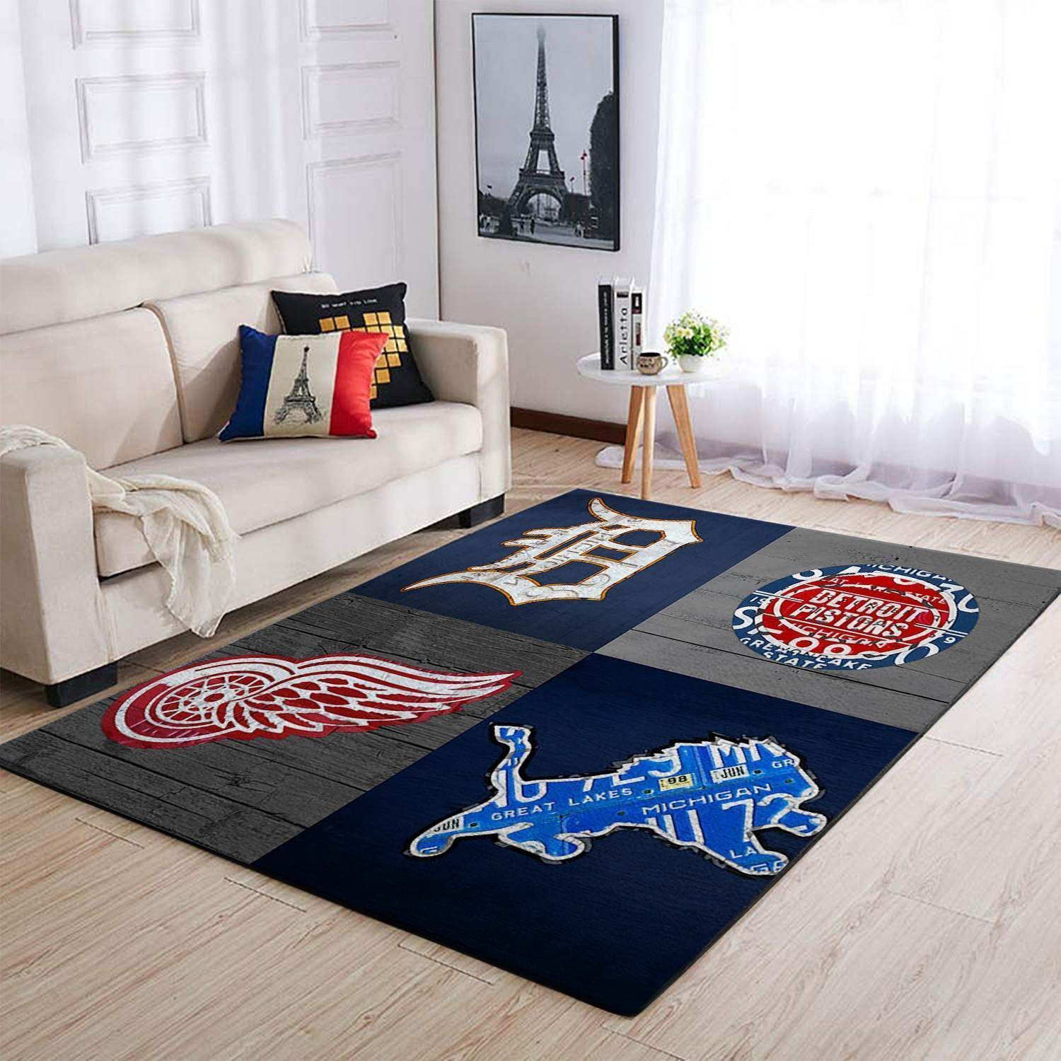Detroit Tigers Area Rugs Detroit Pistons Area Rug Detroit Red Wings Area Rug Detroit Lions Area Rugs Fn261243 | Home Decor Easily
