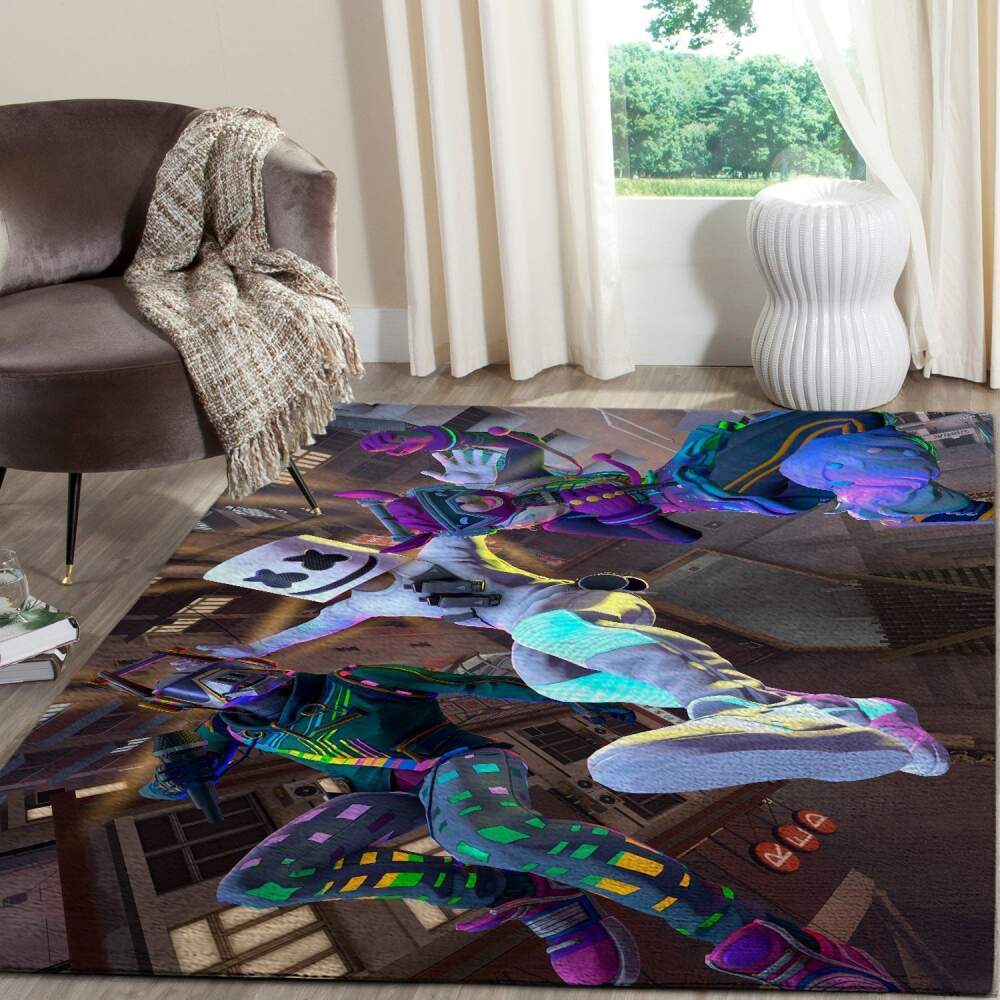 Dj Fortnite Area Rug Video Game Gfd 08113 Area Rug Regtangle  Chussin | Home Decor Easily