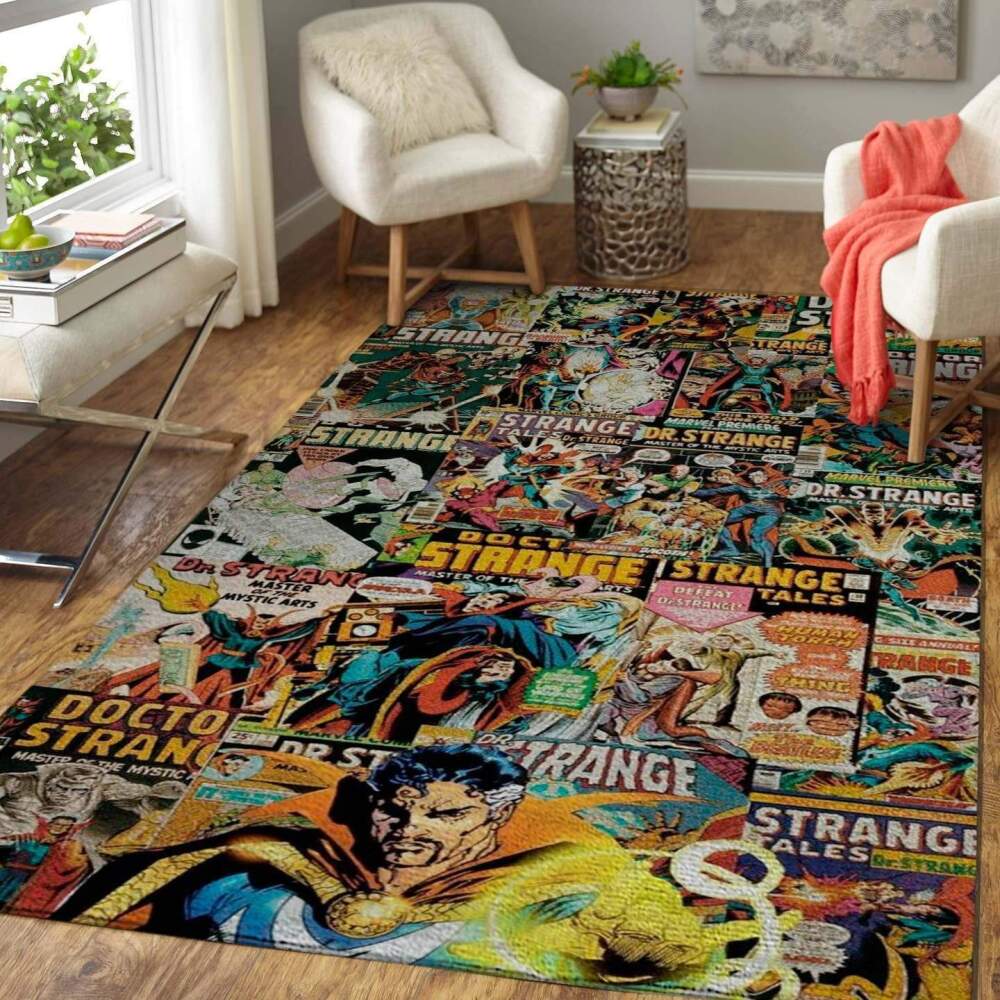 Doctor Strange Avengers Area Rug 190918 Marvel Superhero Rug Regtangle  Chussin | Home Decor Easily