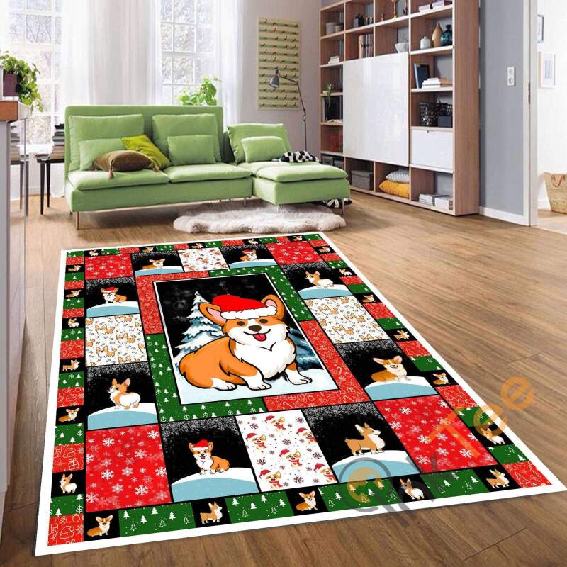 Dog 3d Christmas Cute To Decor Living Room Animal Kitchen Bedroom Rug -  Chussin | Home Decor Easily