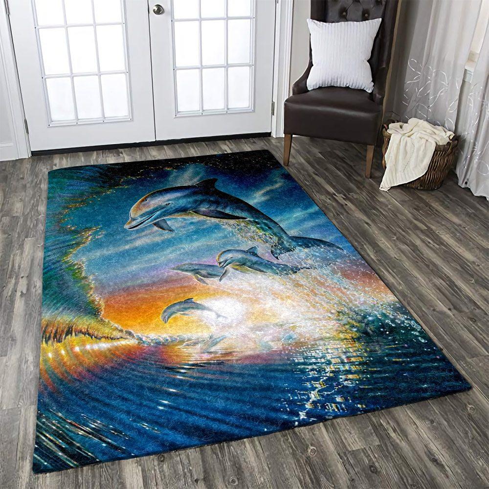 Dolphin Limited Edition Rug -  Chussin | Home Decor Easily