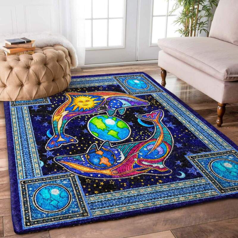 Dolphin Limited Edition Rug -  Chussin | Home Decor Easily