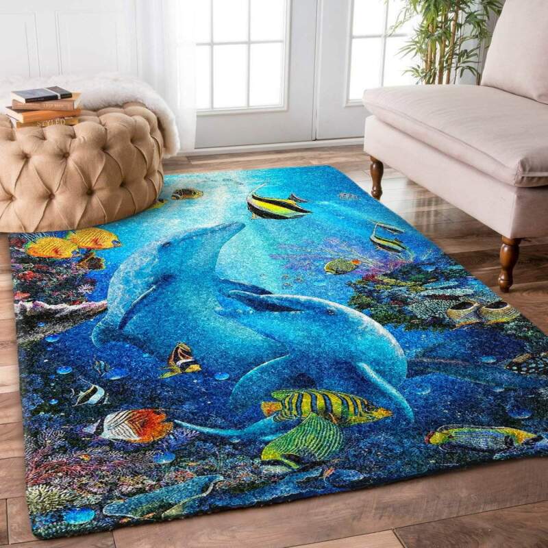 Dolphin Limited Edition Rug -  Chussin | Home Decor Easily