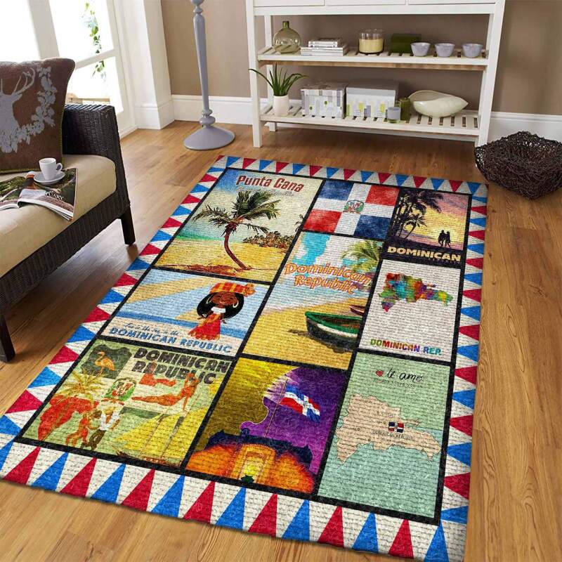 Dominican Republic Limited Edition Rug -  Chussin | Home Decor Easily
