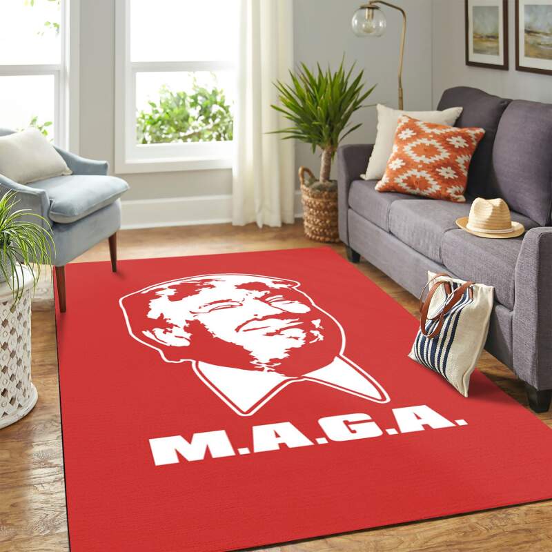 Donal Trump M.a.g.a Carpet Floor Area Rug -  Chussin | Home Decor Easily