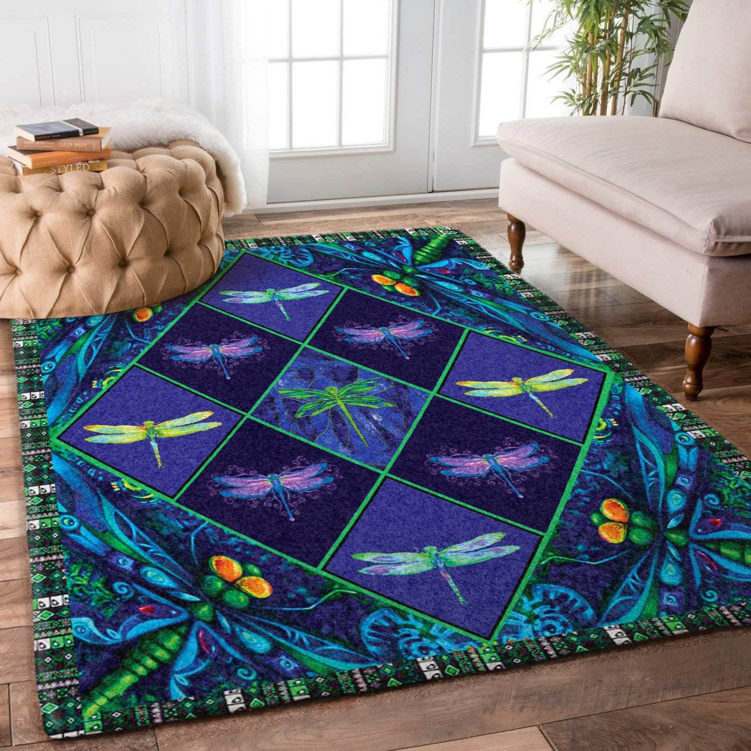 Dragonfly Limited Edition Rug -  Chussin | Home Decor Easily