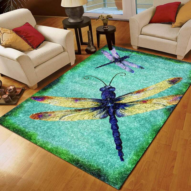 Dragonfly Rug -  Chussin | Home Decor Easily