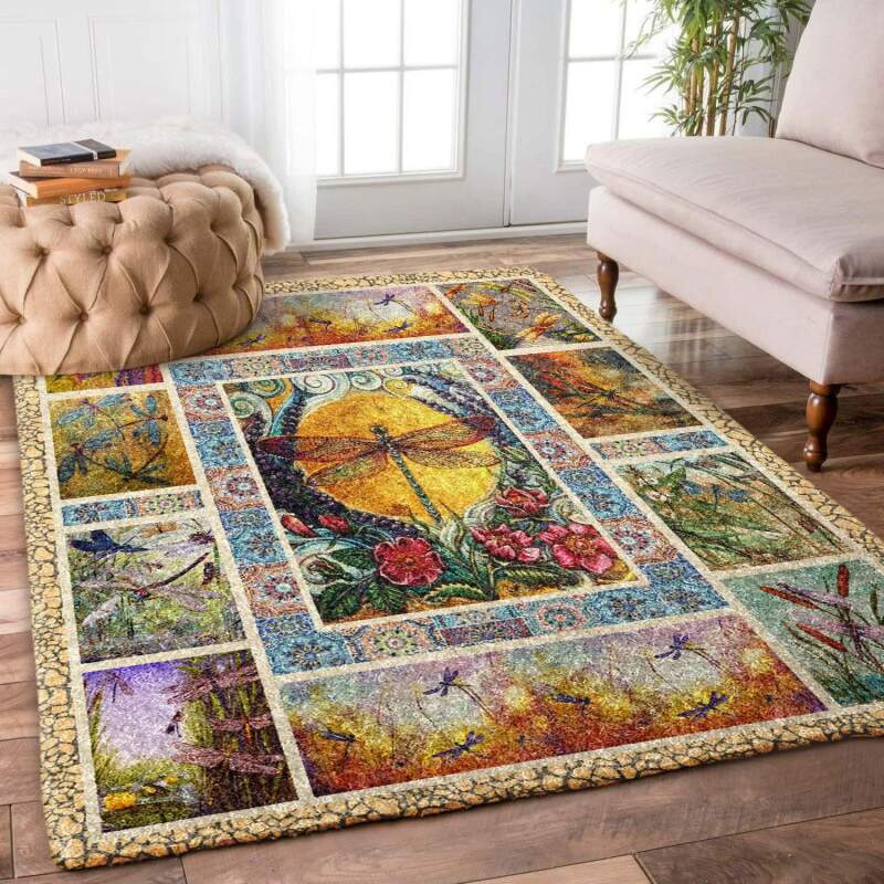 Dragonfly Rug -  Chussin | Home Decor Easily