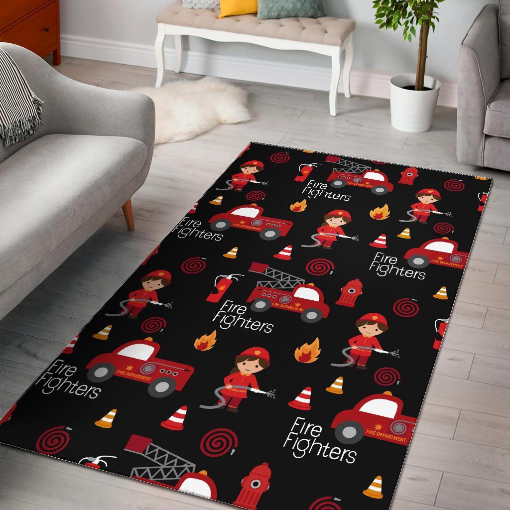 Eagle Black Pattern Print Area Rug  Chussin | Home Decor Easily