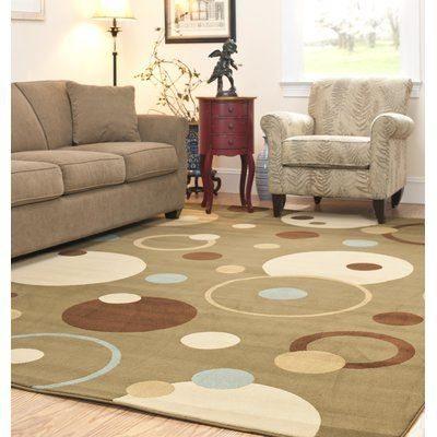Ebern Designs Charis Green Limited Edition Rug -  Chussin | Home Decor Easily