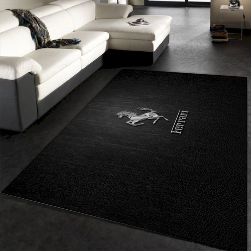 Ferrari Logo Area Rug Bathroom Christmas Gift Us Area Rug Chussin | Home Decor Easily
