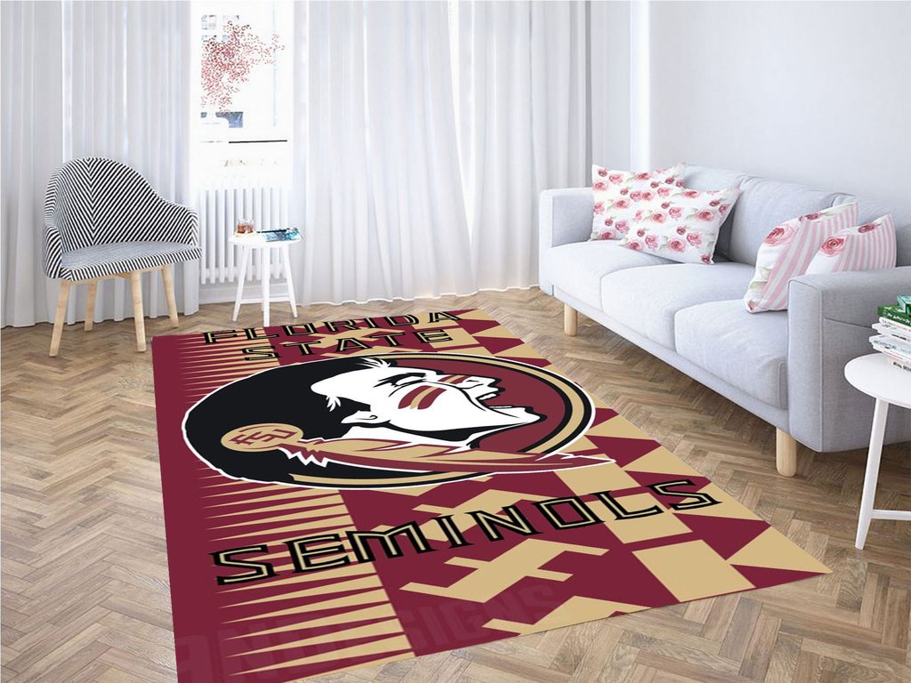 Florida State Seminoles Living Room Modern Carpet Rug -  Chussin | Home Decor Easily