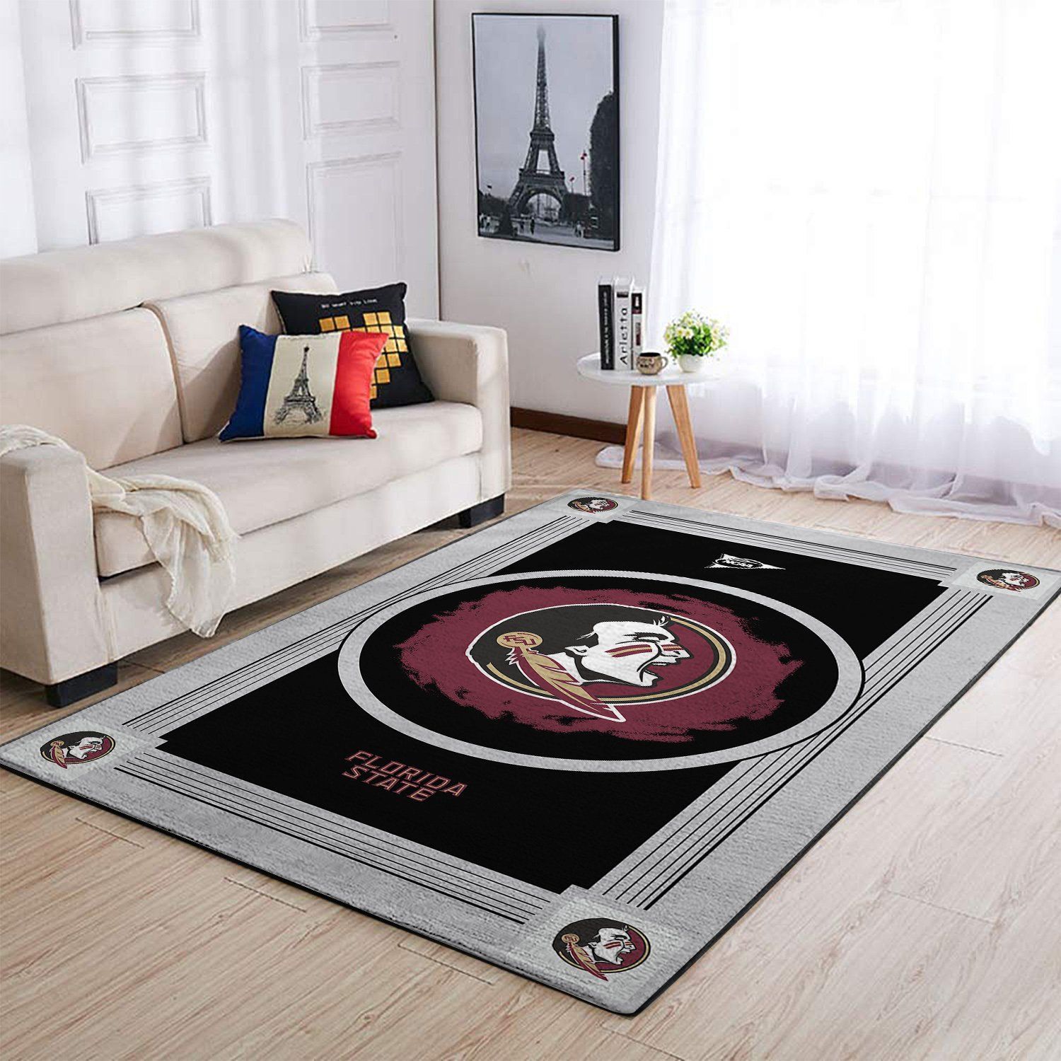 Florida State Seminoles Ncaa Area Rugs Team Logo | Home Decor Easily