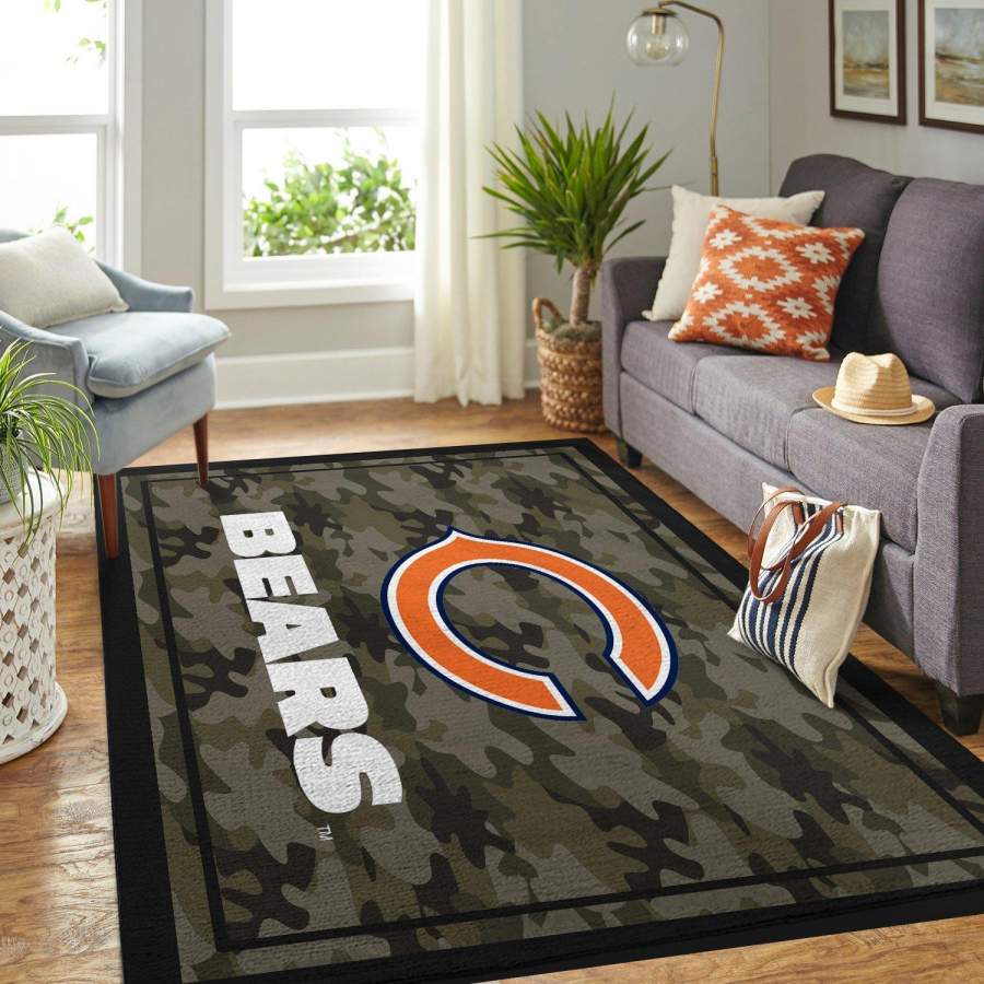 Football Fans Kentucky Wildcats Field Area Rug Football  Chussin | Home Decor Easily