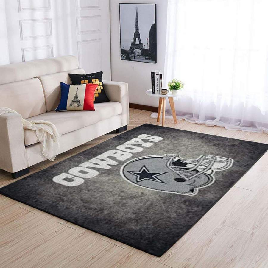 Football Team Dallas Cowboys Area Rug  Chussin | Home Decor Easily