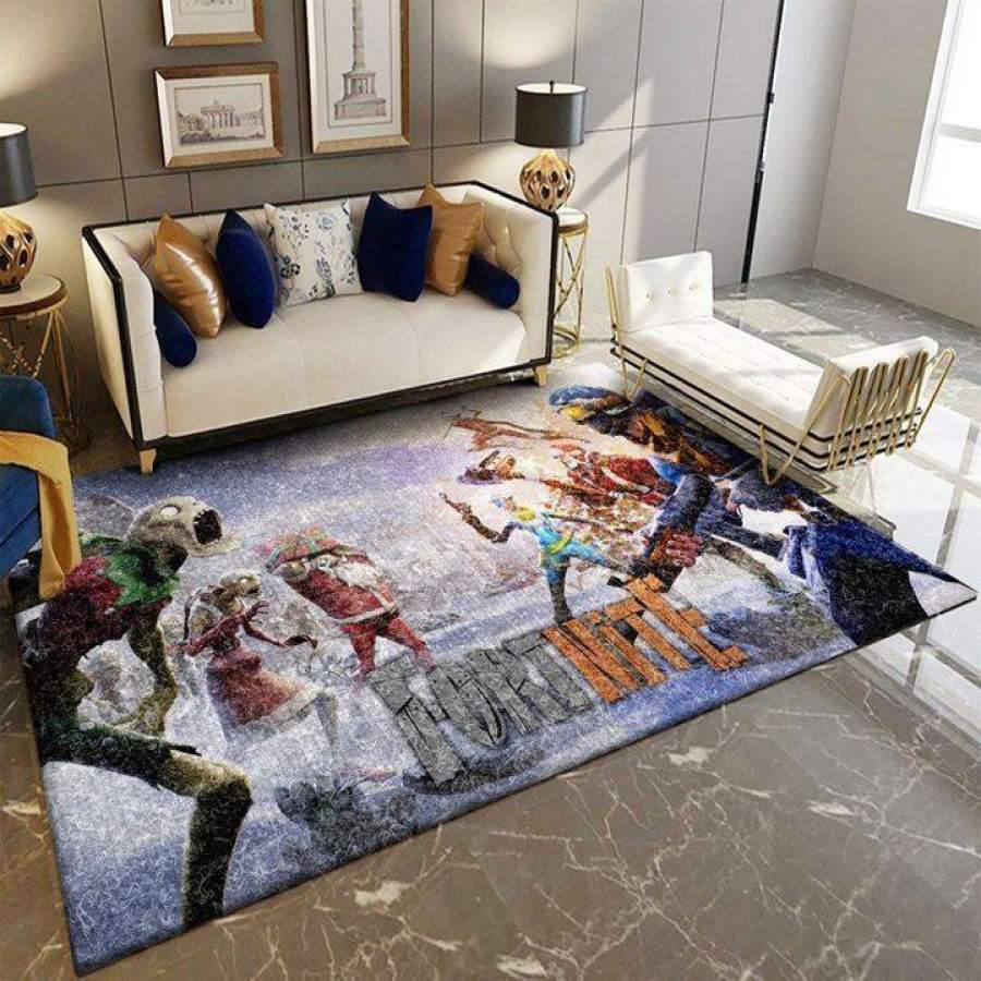 Fortnite Area Rug Video Game Gfd 19090804  Chussin | Home Decor Easily