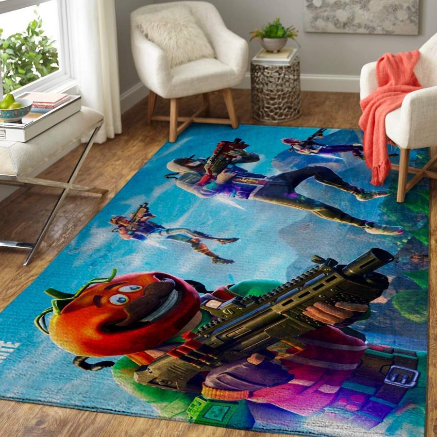 Fortnite Area Rug Video Game Gfd F251015  Chussin | Home Decor Easily
