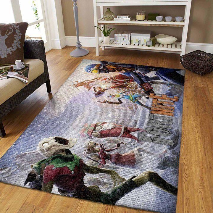 Fortnite Area Rug Video Game Gamer Regtangle V25  Chussin | Home Decor Easily