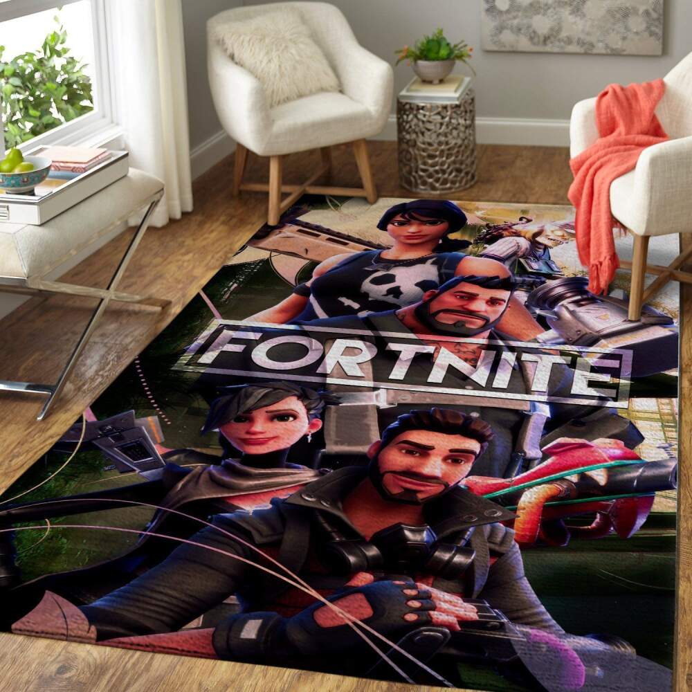Fortnite Rug Gaming Rug Regtangle V1005  Chussin | Home Decor Easily