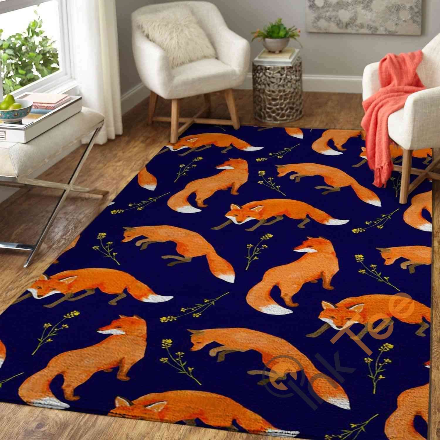 Fox Area Rug -  Chussin | Home Decor Easily