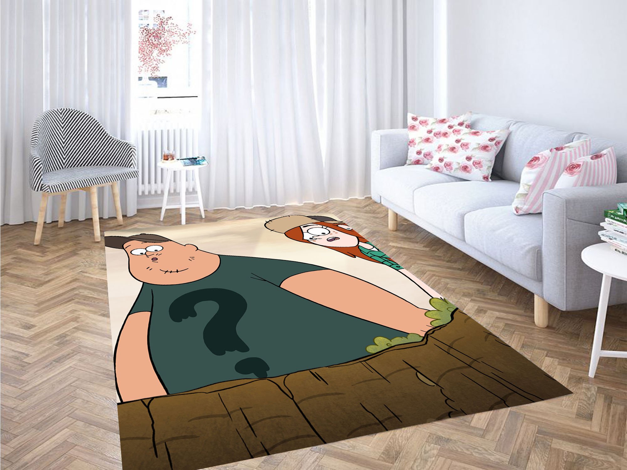 Friend Wendy Gravity Falls Carpet Rug -  Chussin | Home Decor Easily