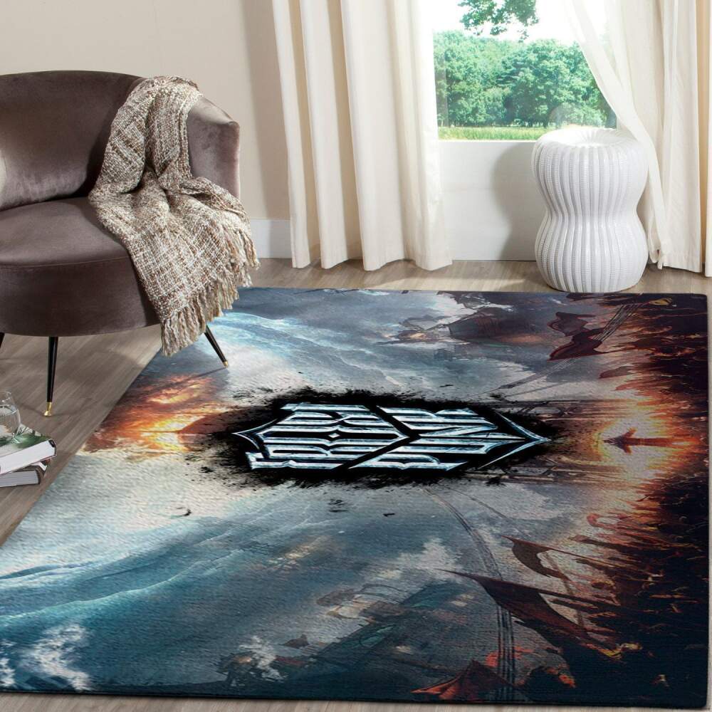 Frostpunk Area Rug Gaming Gamer | Home Decor Easily