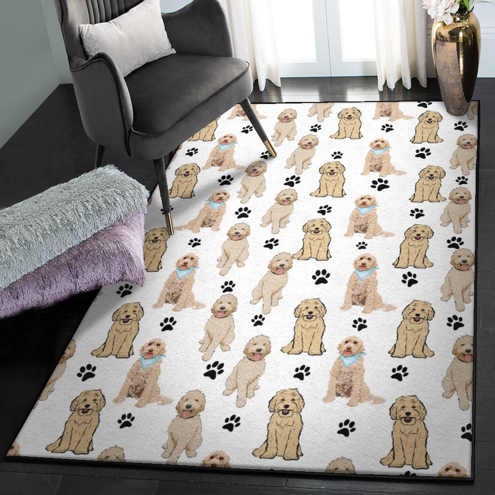 Funny Australian Rugs, Australian Cobberdog Paw GS CL Rug  Chussin | Home Decor Easily
