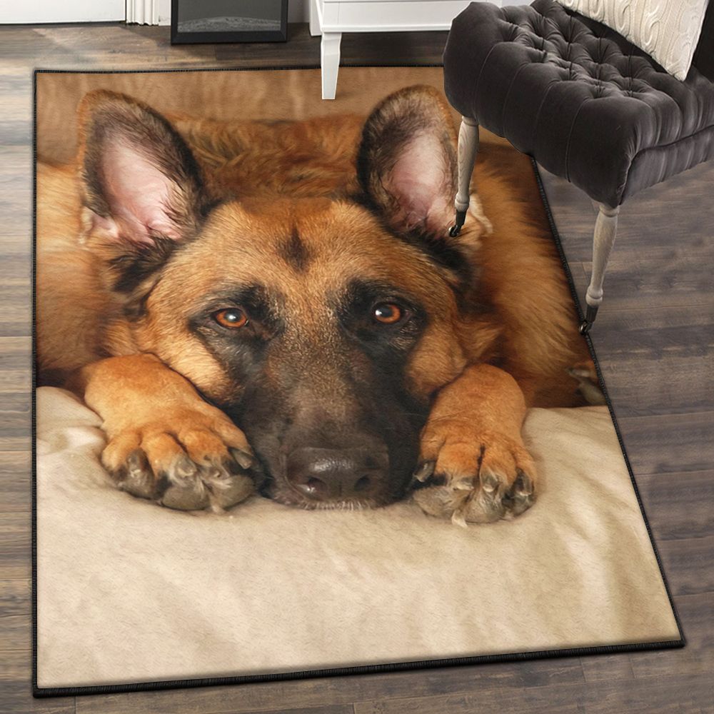 German Shepherd Dog Rugs, German Shepherd Rug | Home Decor Easily