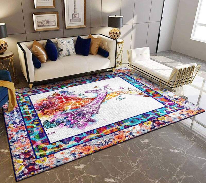 Giraffe Rug -  Chussin | Home Decor Easily