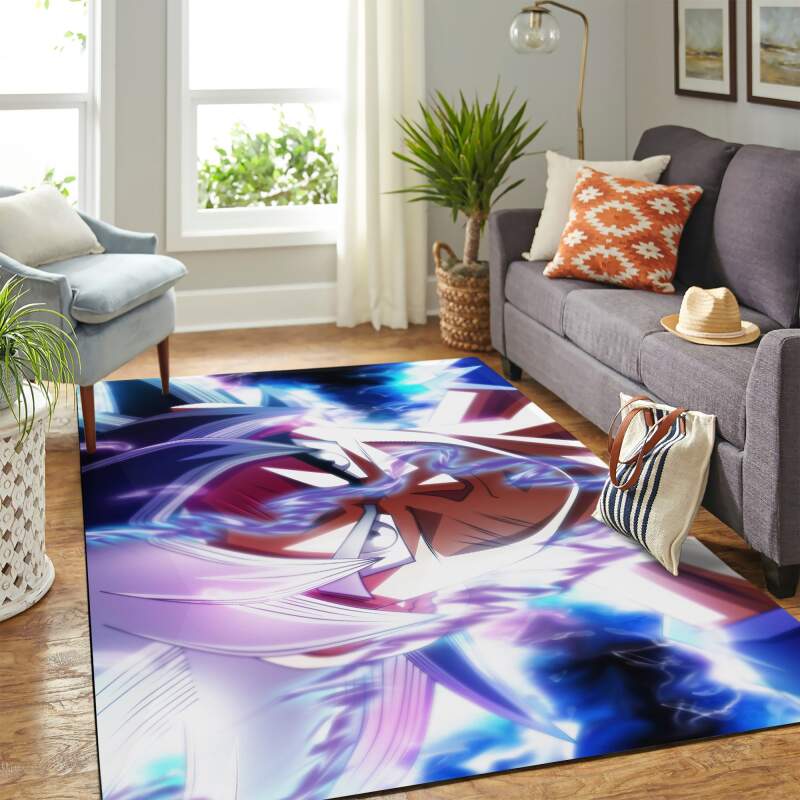 Goku Ultra Instinct Dragon Ball Super Carpet Rug -  Chussin | Home Decor Easily
