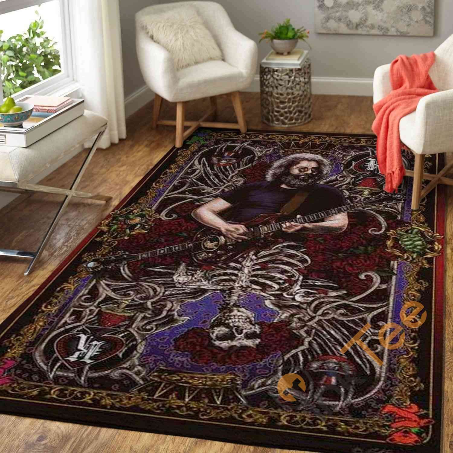 Grateful Dead Area Rug -  Chussin | Home Decor Easily