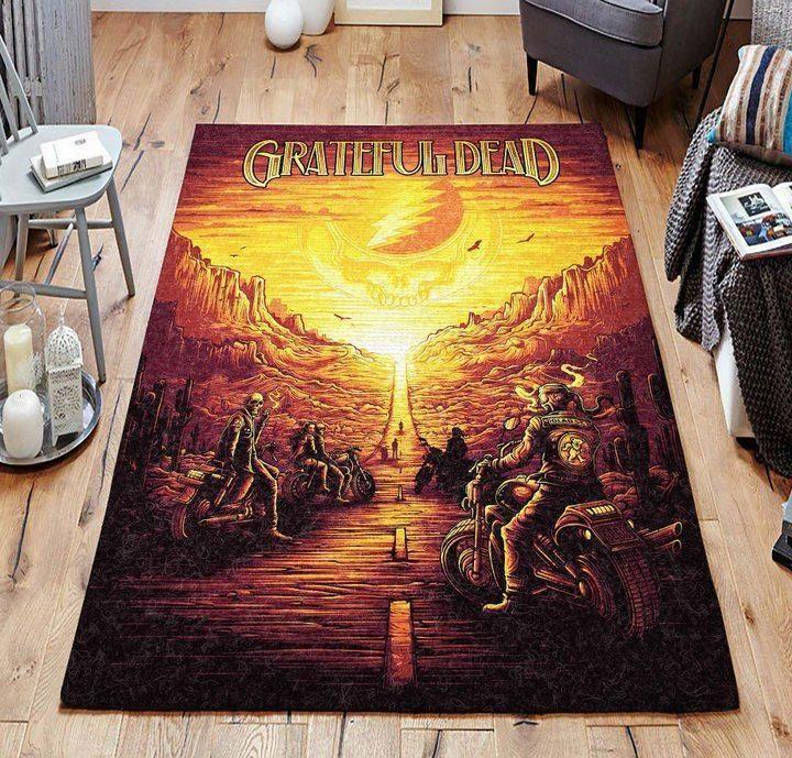 Grateful Dead Area Rug Music V1804  Chussin | Home Decor Easily