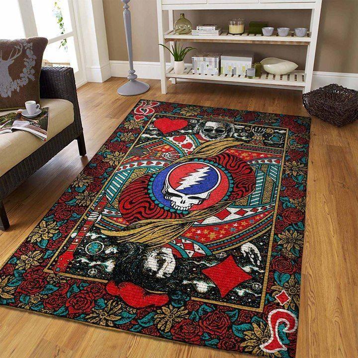 Grateful Dead Area Rug Music V1805 | Home Decor Easily