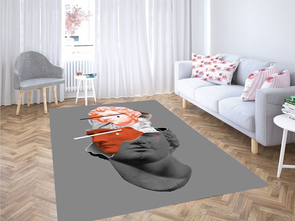 Greek Matryoshka Living Room Modern Carpet Rug -  Chussin | Home Decor Easily