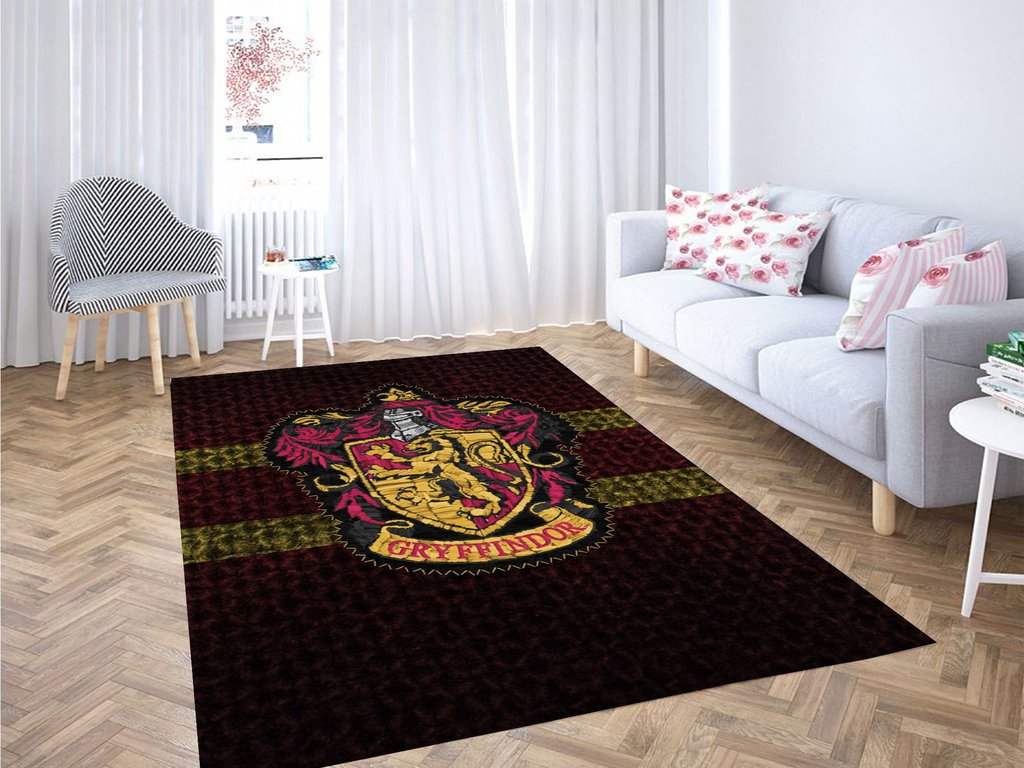 Gryffindor Logo Living Room Modern Carpet Rug - Chussin | Home Decor Easily