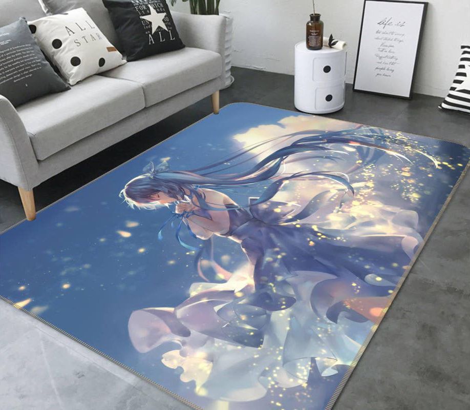 Hatsune Miku Anime 36 Area Rug And  Chussin | Home Decor Easily