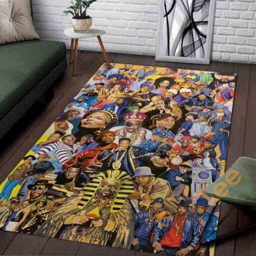 Hip Hop Legends Area Rug -  Chussin | Home Decor Easily