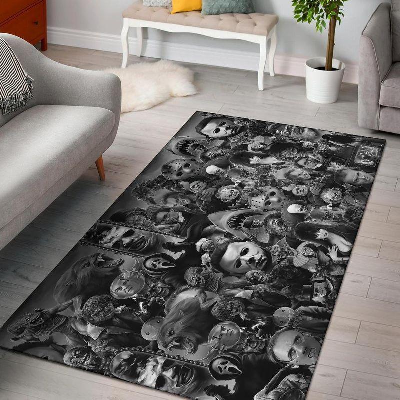 Horror Movie God's Area Rug -  Chussin | Home Decor Easily