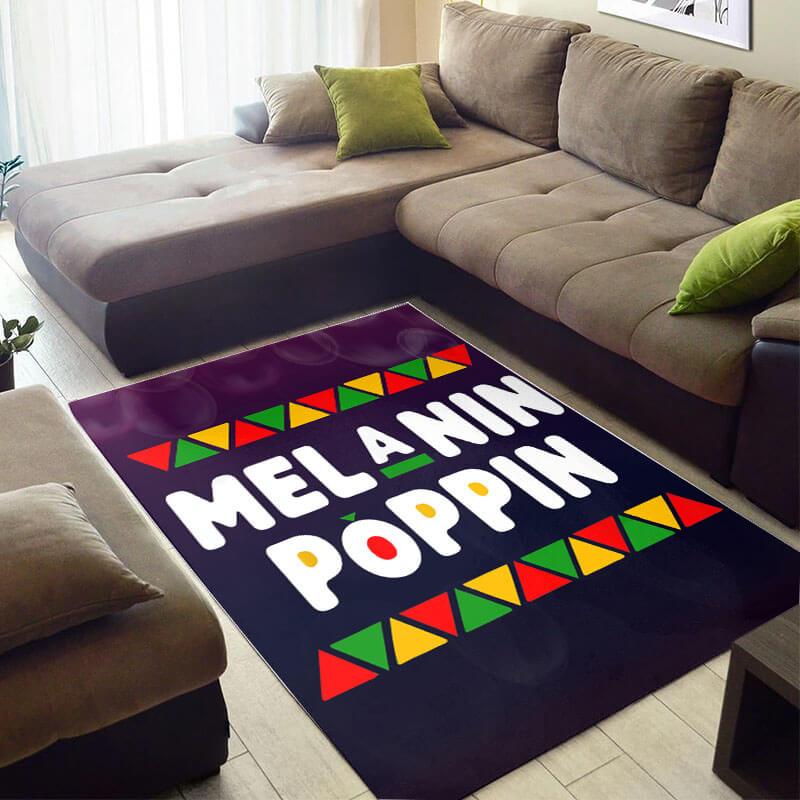 Inspired African Fancy American Art Afro Lady Melanin Poppin Large Carpet Home Rug -  Chussin | Home Decor Easily
