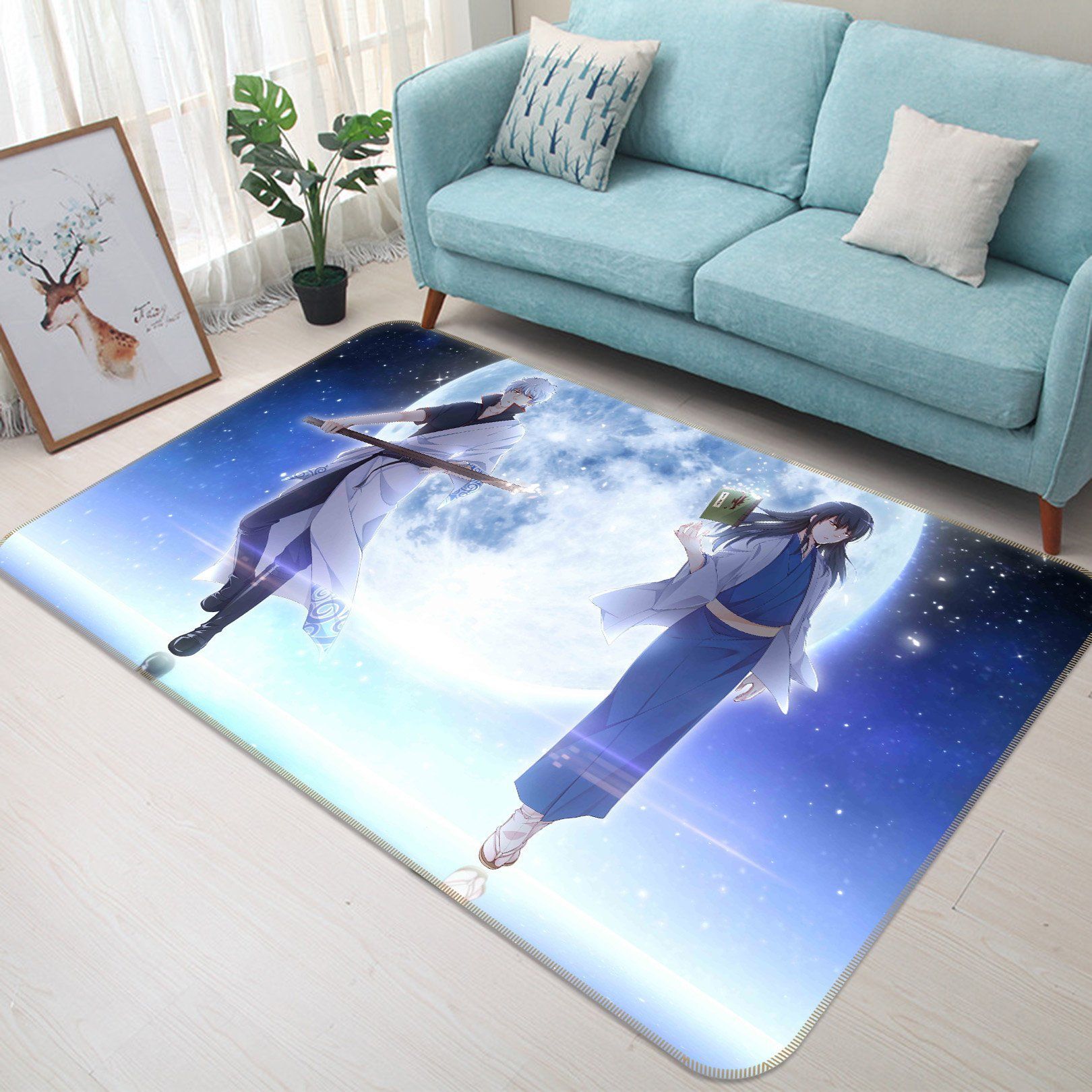 Inuyasha Anime 23 Area Rug And  Chussin | Home Decor Easily