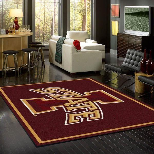 Iowa State Cyclones Area Rug Football Chussin | Home Decor Easily