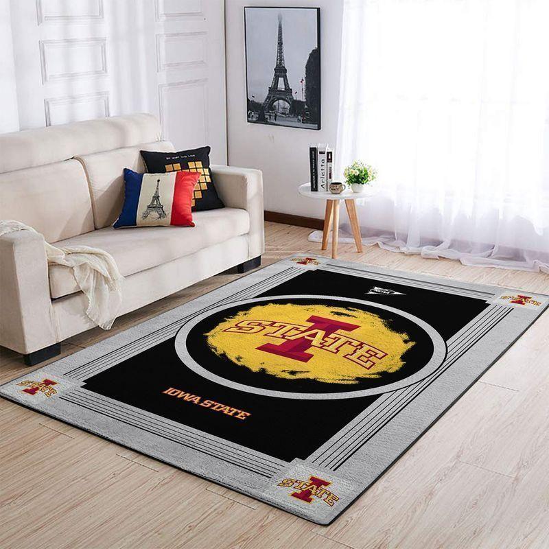 Iowa State Cyclones Area Rugs Ncaa Team Logo 20030396  Chussin | Home Decor Easily
