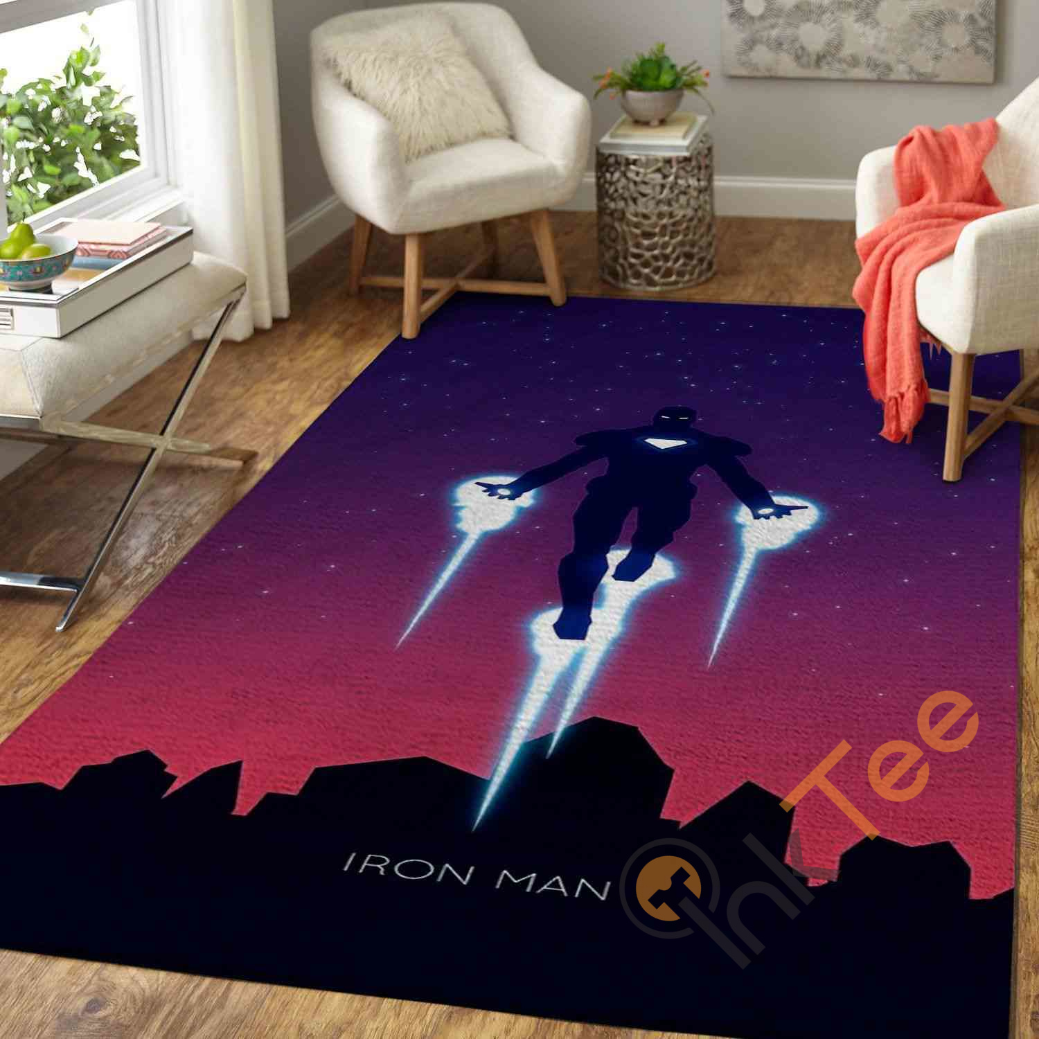 Iron Man Area Rug - Chussin | Home Decor Easily