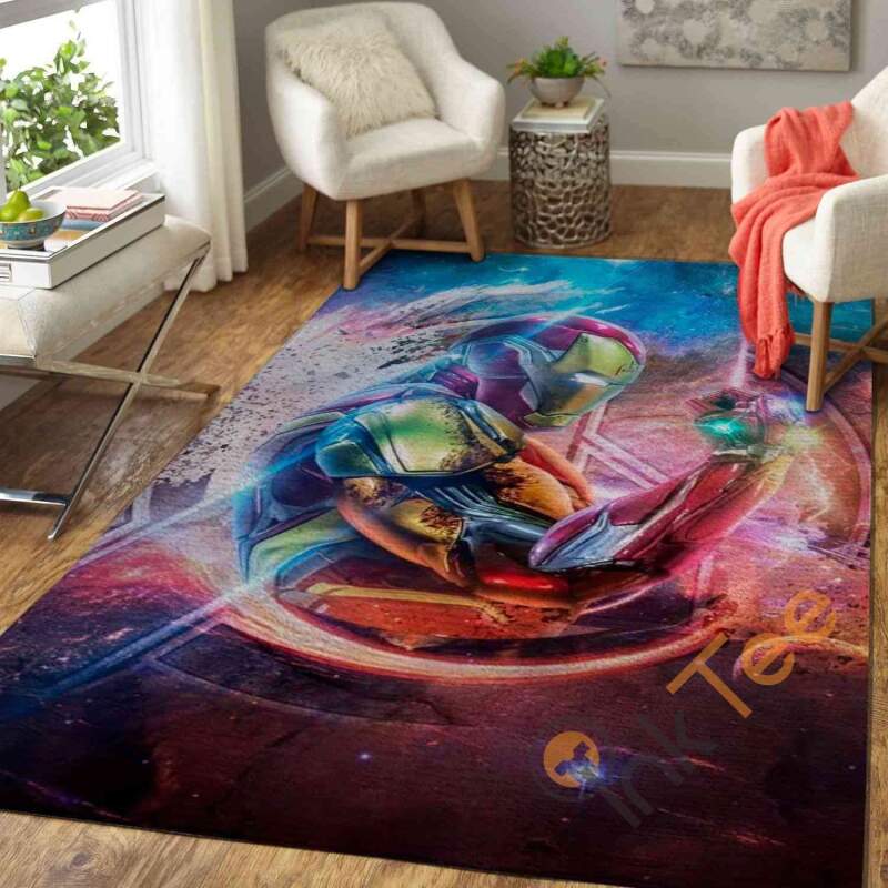 Iron Man Area Rug -  Chussin | Home Decor Easily