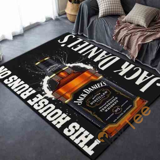 Jack Daniel's Area Rug - Chussin | Home Decor Easily