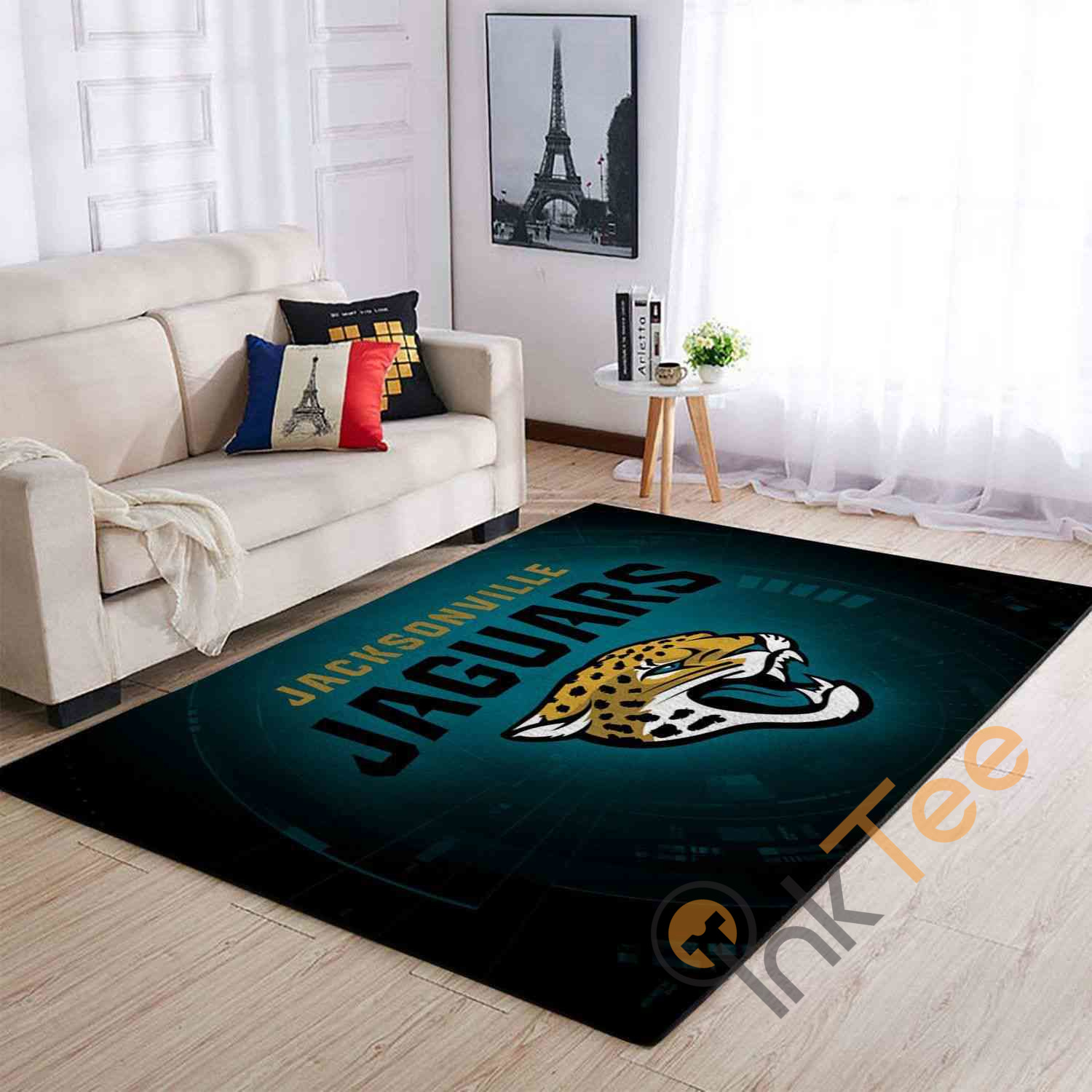 Jacksonville Jaguars Area Rug -  Chussin | Home Decor Easily